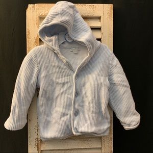 Kissy kissy blue jacket soft lining 18-24 months